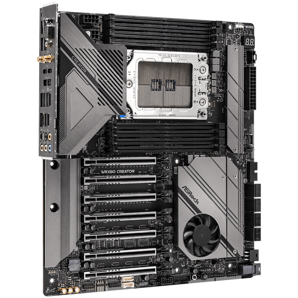Motherboard ASROCK WRX80 Creator AMD WRX80 Socket sWRX8 2 TB