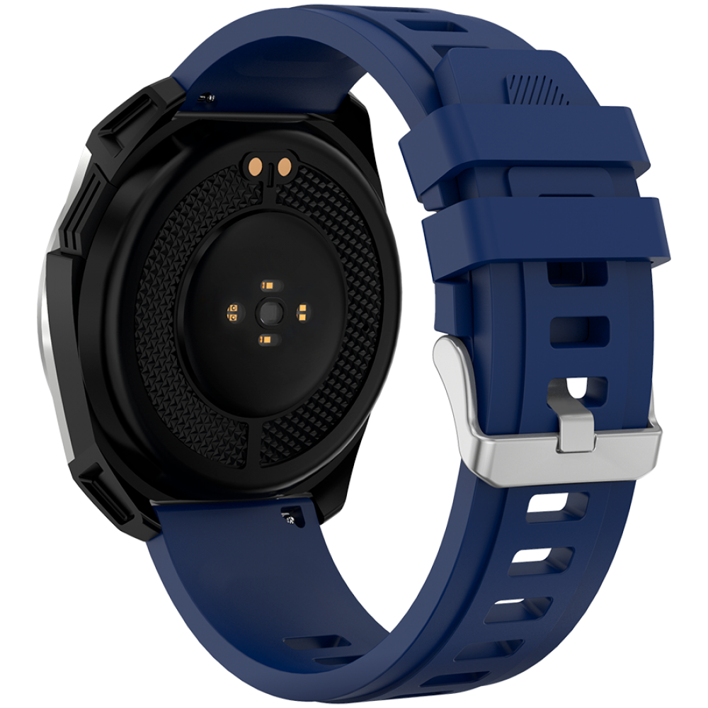 Smartwatch with GPS 1.3" waterproof Canyon SW-83 silver blue
