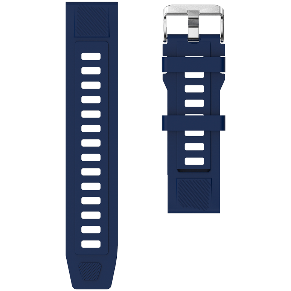 Smartwatch with GPS 1.3" waterproof Canyon SW-83 silver blue