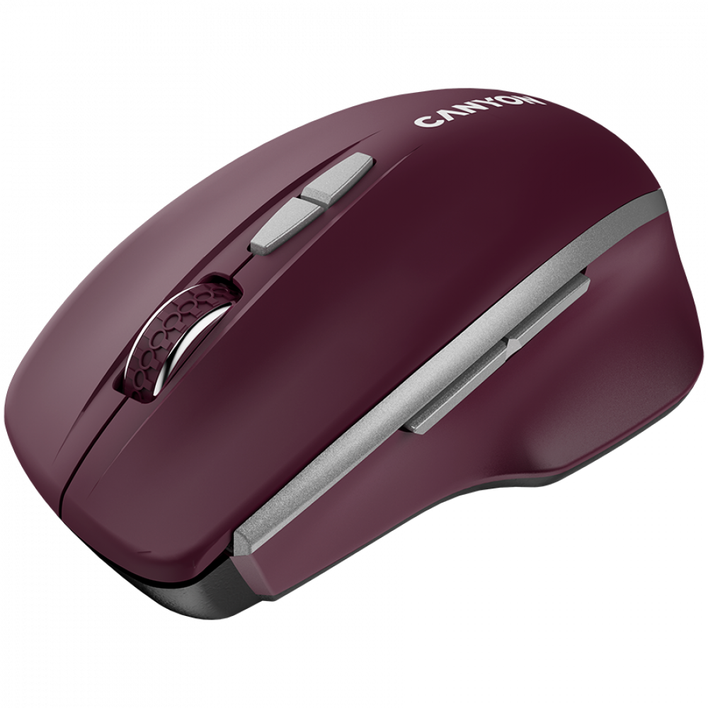 Mysz bezprzewodowa LED Bluetooth 2w1 Canyon MW-21 czerwona