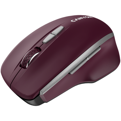 Mysz bezprzewodowa LED Bluetooth 2w1 Canyon MW-21 czerwona