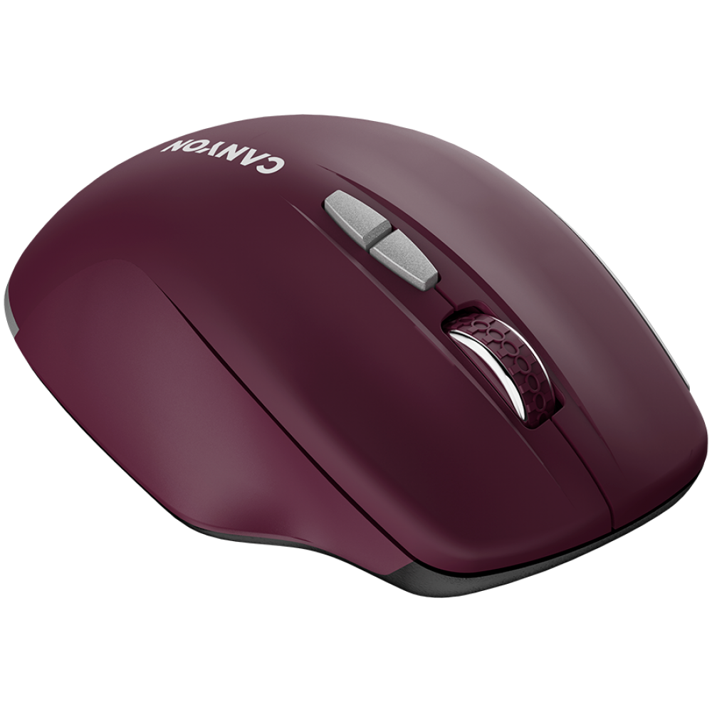 Mysz bezprzewodowa LED Bluetooth 2w1 Canyon MW-21 czerwona
