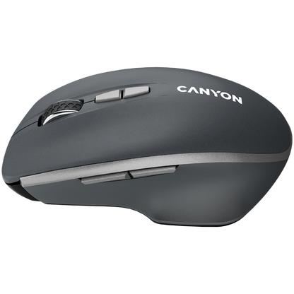 Canyon MW-21 2-in-1 Wireless LED Bluetooth Mouse, Grey