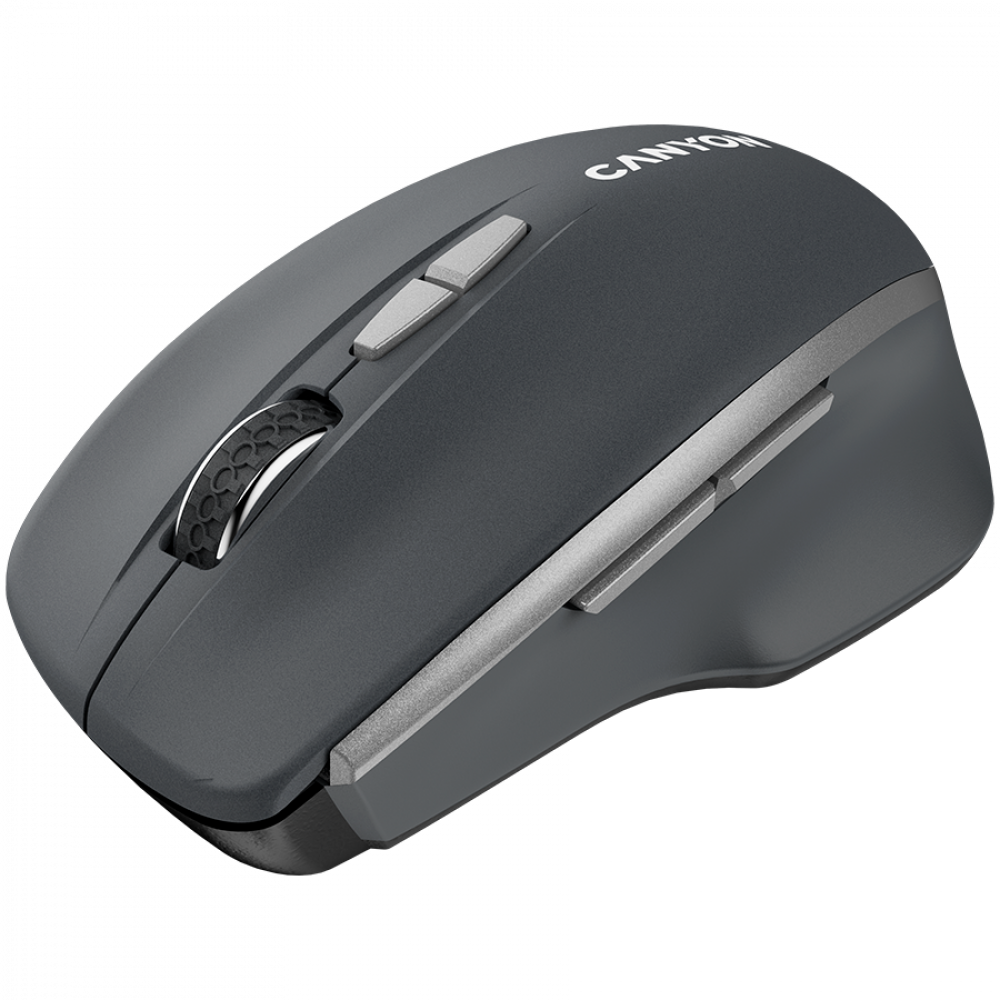 Canyon MW-21 2-in-1 Wireless LED Bluetooth Mouse, Grey
