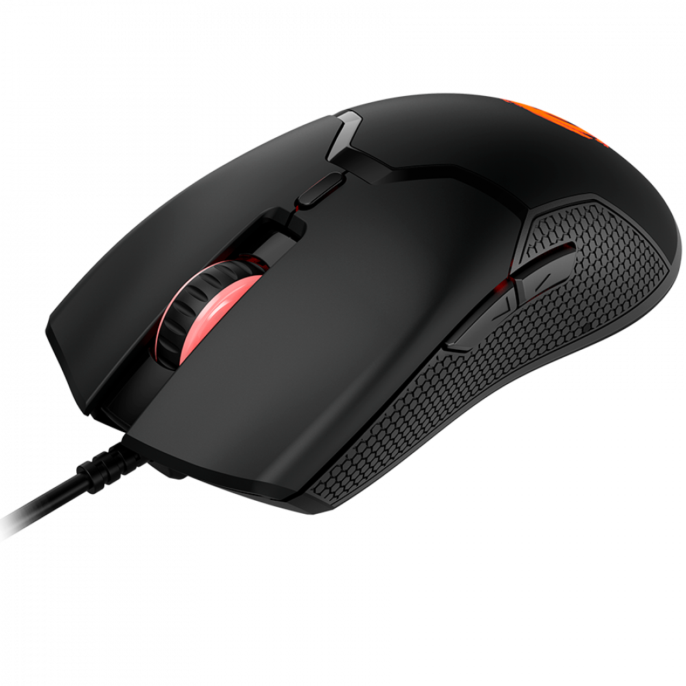 Mysz gamingowa przewodowa Canyon GM 116 czarna, 6 przycisków