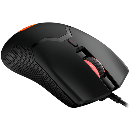 Mysz gamingowa przewodowa Canyon GM 116 czarna, 6 przycisków