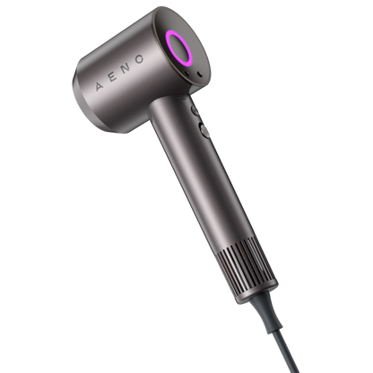 Hair dryer 1500W 100 km/h with ionization Aeno HD1 grey