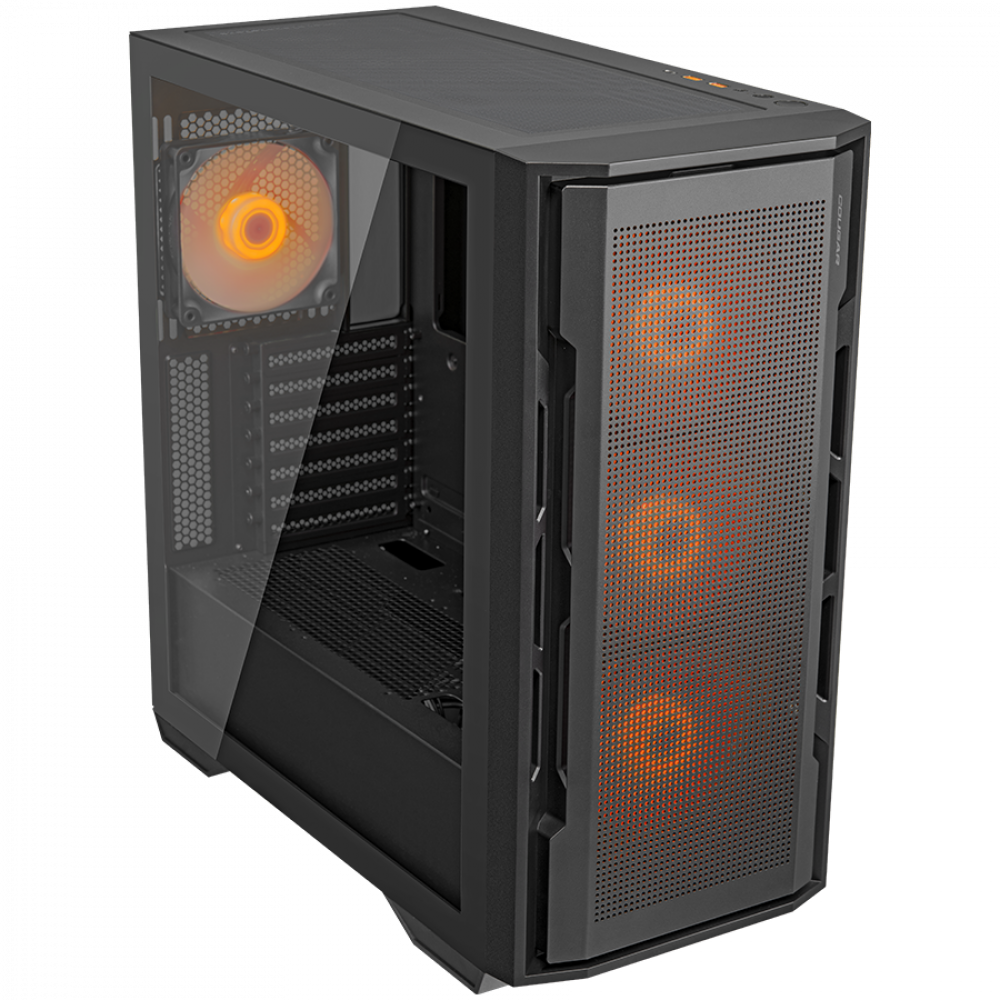 Computer case COUGAR Uniface RGB Midi Tower black