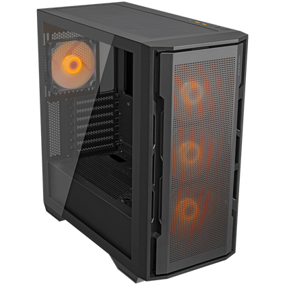Computer case COUGAR Uniface RGB Midi Tower black