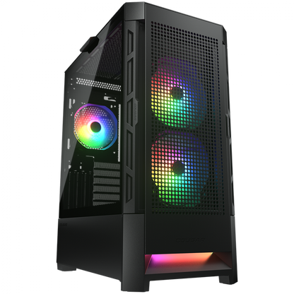PC Mid Tower RGB Case COUGAR AIRFACE black