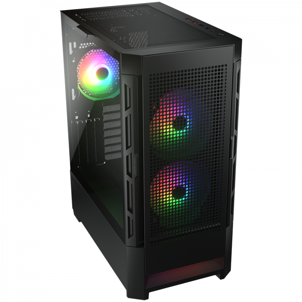 PC Mid Tower RGB Case COUGAR AIRFACE black