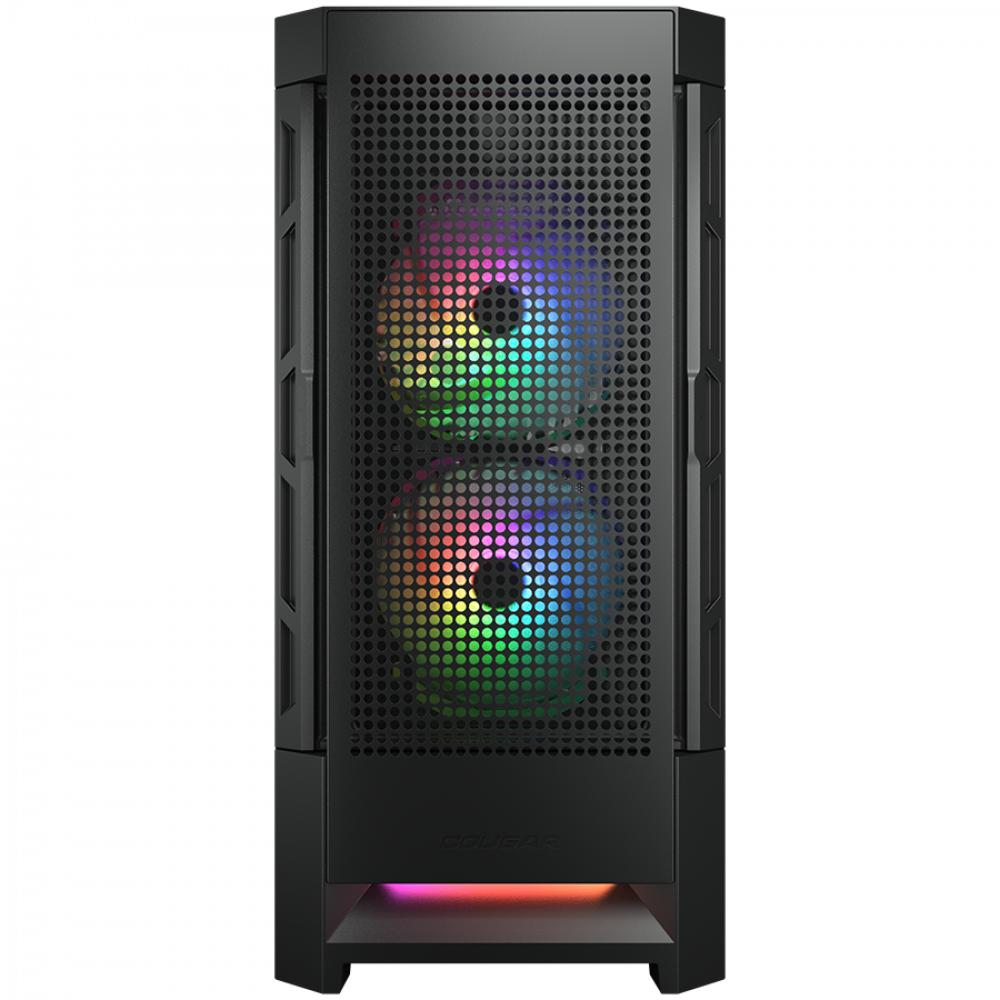 PC Mid Tower RGB Case COUGAR AIRFACE black