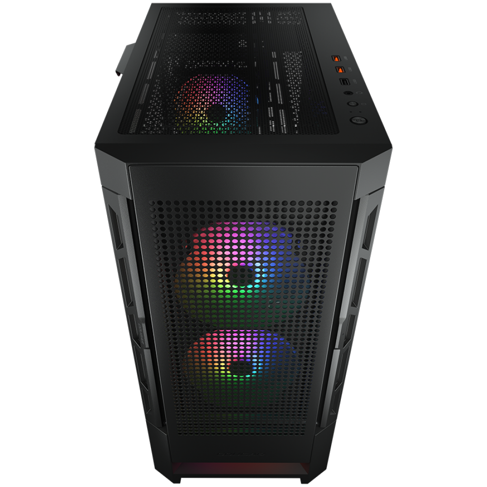 PC Mid Tower RGB Case COUGAR AIRFACE black