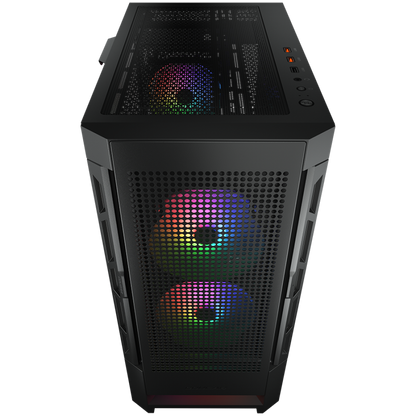 PC Mid Tower RGB Case COUGAR AIRFACE black