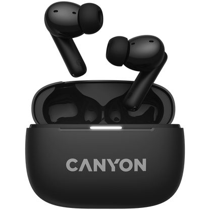 Słuchawki dokanałowe z ANC i ENC Canyon OnGo 10 czarne