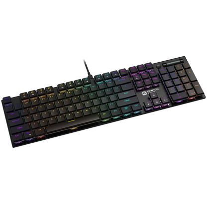 Kabelgebundene Gaming-Tastatur Canyon GK-55 schwarz