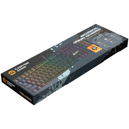 Kabelgebundene Gaming-Tastatur Canyon GK-55 schwarz