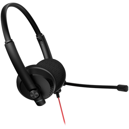 Headset mit Mikrofon 3.5/USB 2.8m Canyon HS-07 schwarz