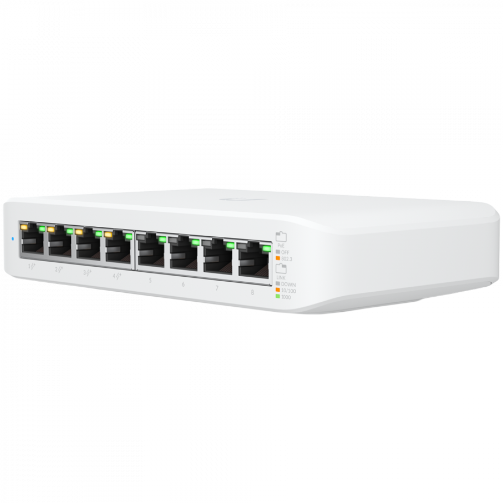 Ubiquiti UniFi Lite 8 PoE Outdoor Switch White