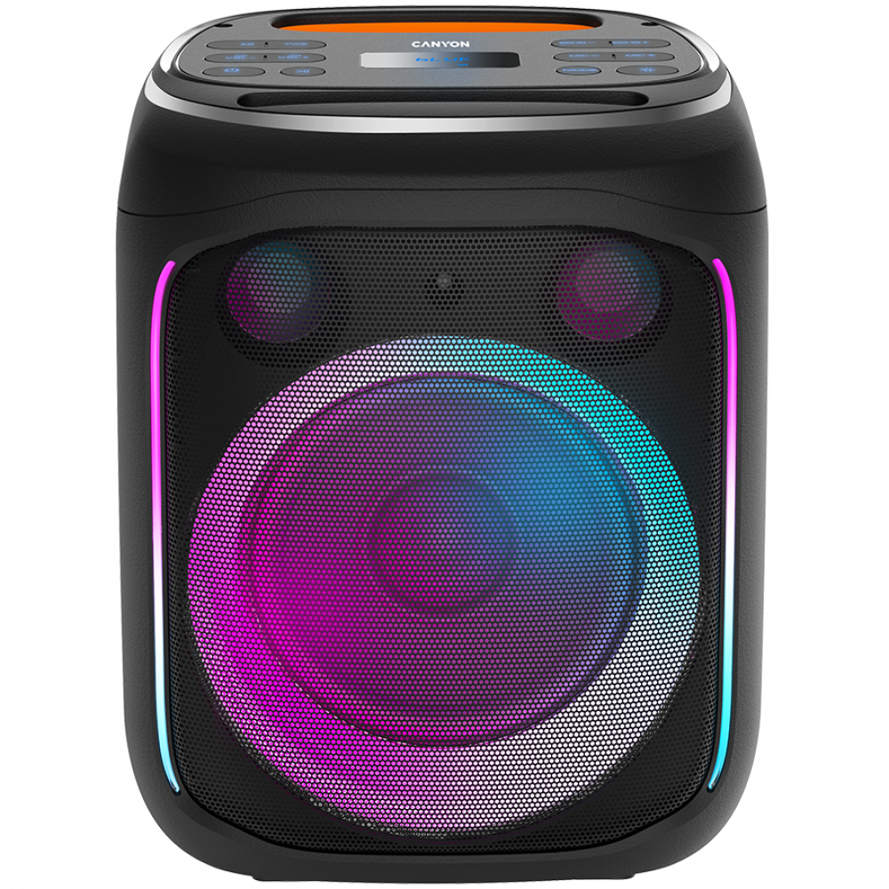 Canyon OnFun 5 Black 40W RGB Portable Bluetooth Speaker