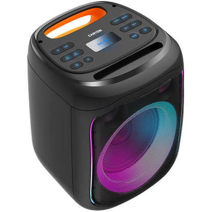 Canyon OnFun 5 Black 40W RGB Portable Bluetooth Speaker