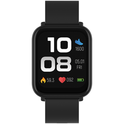 Smartwatch Easy mit Sportfunktionen Canyon SW-54 schwarz