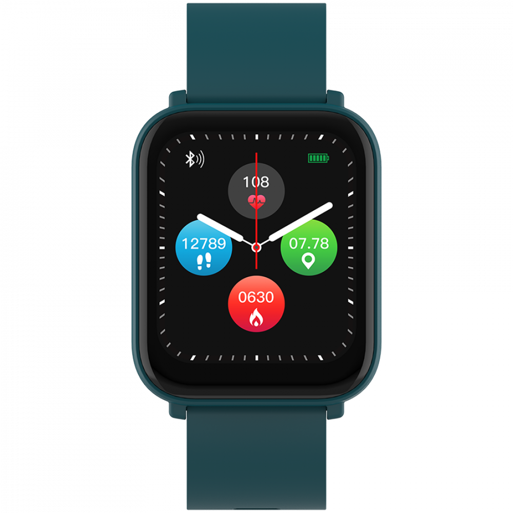 Canyon SW-54 Easy Smartwatch with health features, green