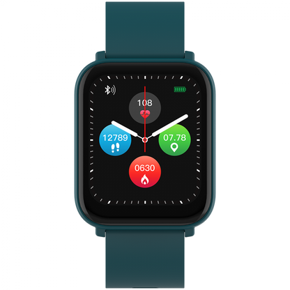 Canyon SW-54 Easy Smartwatch with health features, green