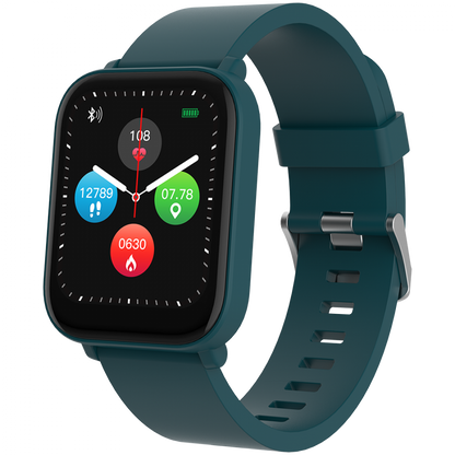 Canyon SW-54 Easy Smartwatch with health features, green