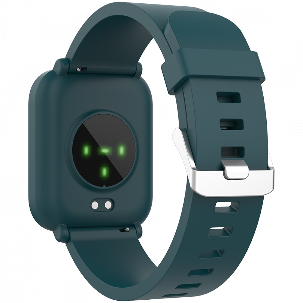 Canyon SW-54 Easy Smartwatch with health features, green