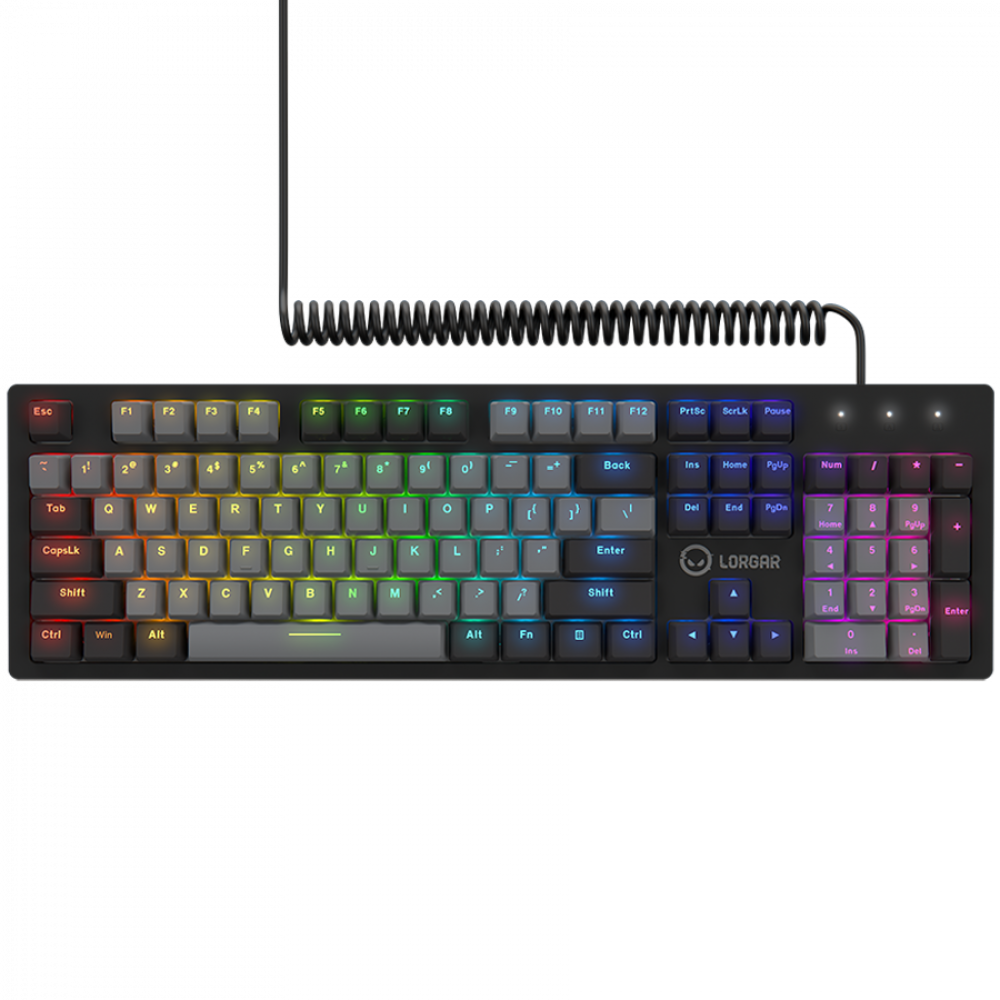 Lorgar Azar 514 Black Wired RGB Gaming Keyboard