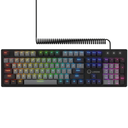 Lorgar Azar 514 Black Wired RGB Gaming Keyboard