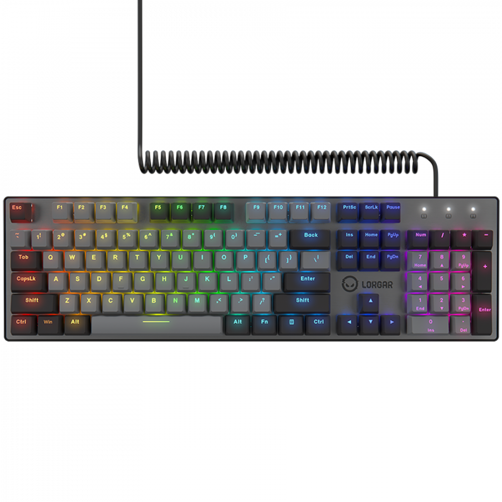 Lorgar Azar 514 Black Wired RGB Gaming Keyboard