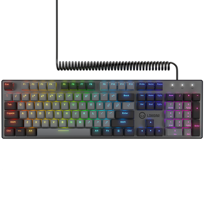 Lorgar Azar 514 Black Wired RGB Gaming Keyboard