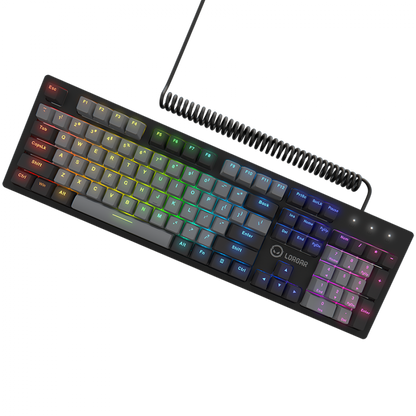 Lorgar Azar 514 Black Wired RGB Gaming Keyboard
