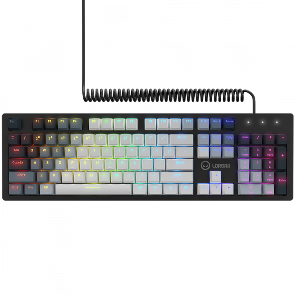 Mechanische RGB-Tastatur Lorgar Azar 514 schwarz kabelgebunden