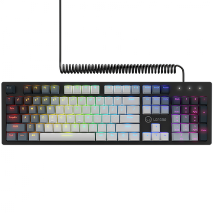 Mechanische RGB-Tastatur Lorgar Azar 514 schwarz kabelgebunden