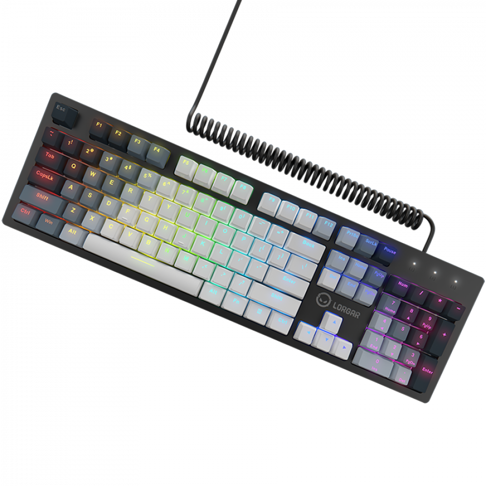 Mechanische RGB-Tastatur Lorgar Azar 514 schwarz kabelgebunden