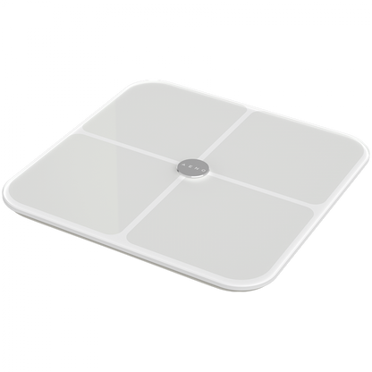 Smart scale with 15 metrics up to 180 kg Aeno BS1S black