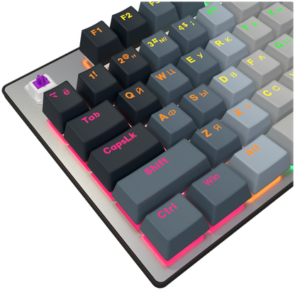 Mechanische RGB-Gamingtastatur Lorgar Azar 514, kabelgebunden, schwarz