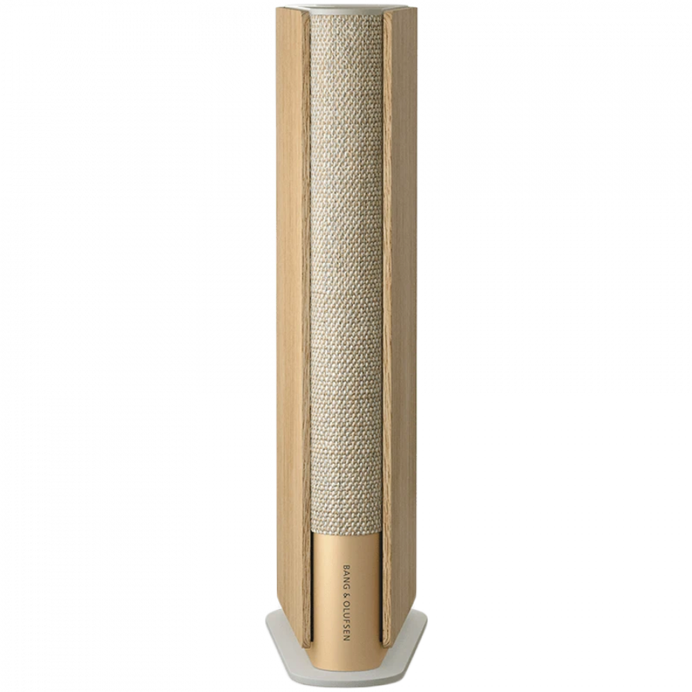 BANG & OLUFSEN Lautsprecher Beosound Emerge Gold Tone Light Oak