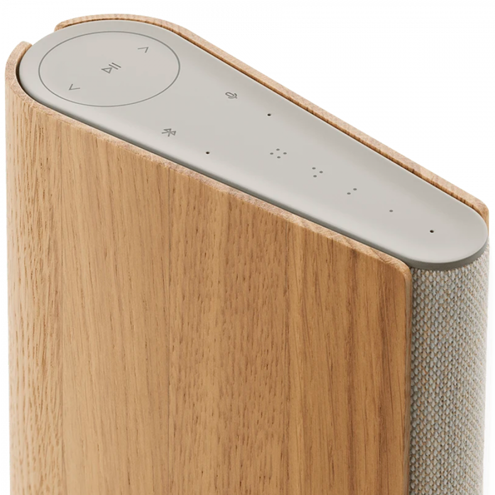 BANG & OLUFSEN Lautsprecher Beosound Emerge Gold Tone Light Oak