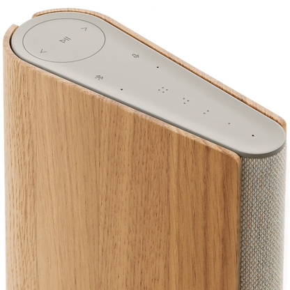BANG & OLUFSEN Lautsprecher Beosound Emerge Gold Tone Light Oak