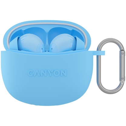 TWS 5 In-Ear Kopfhörer kabellos Canyon TWS-5 blau