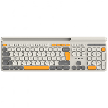 Kabellose Tastatur HKB-W03 ergonomisch Canyon HKB-W03 beige