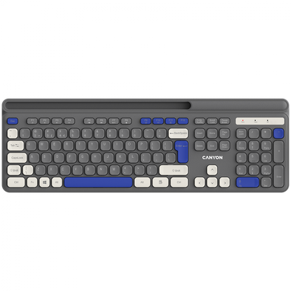 Canyon HKB-W03 Ergonomic Wireless Keyboard HKB-W03 Grey