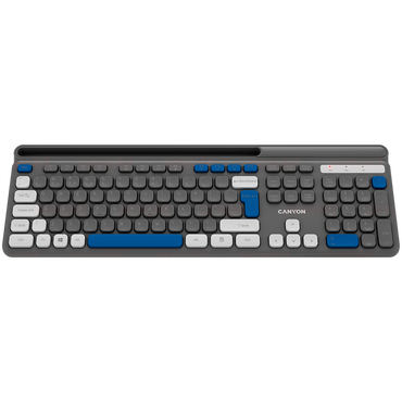 Klawiatura bezprzewodowa HKB-W03 ergonomiczna Canyon HKB-W03 szara