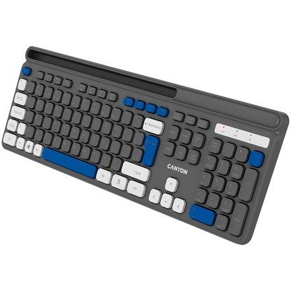 Canyon HKB-W03 Ergonomic Wireless Keyboard HKB-W03 Grey