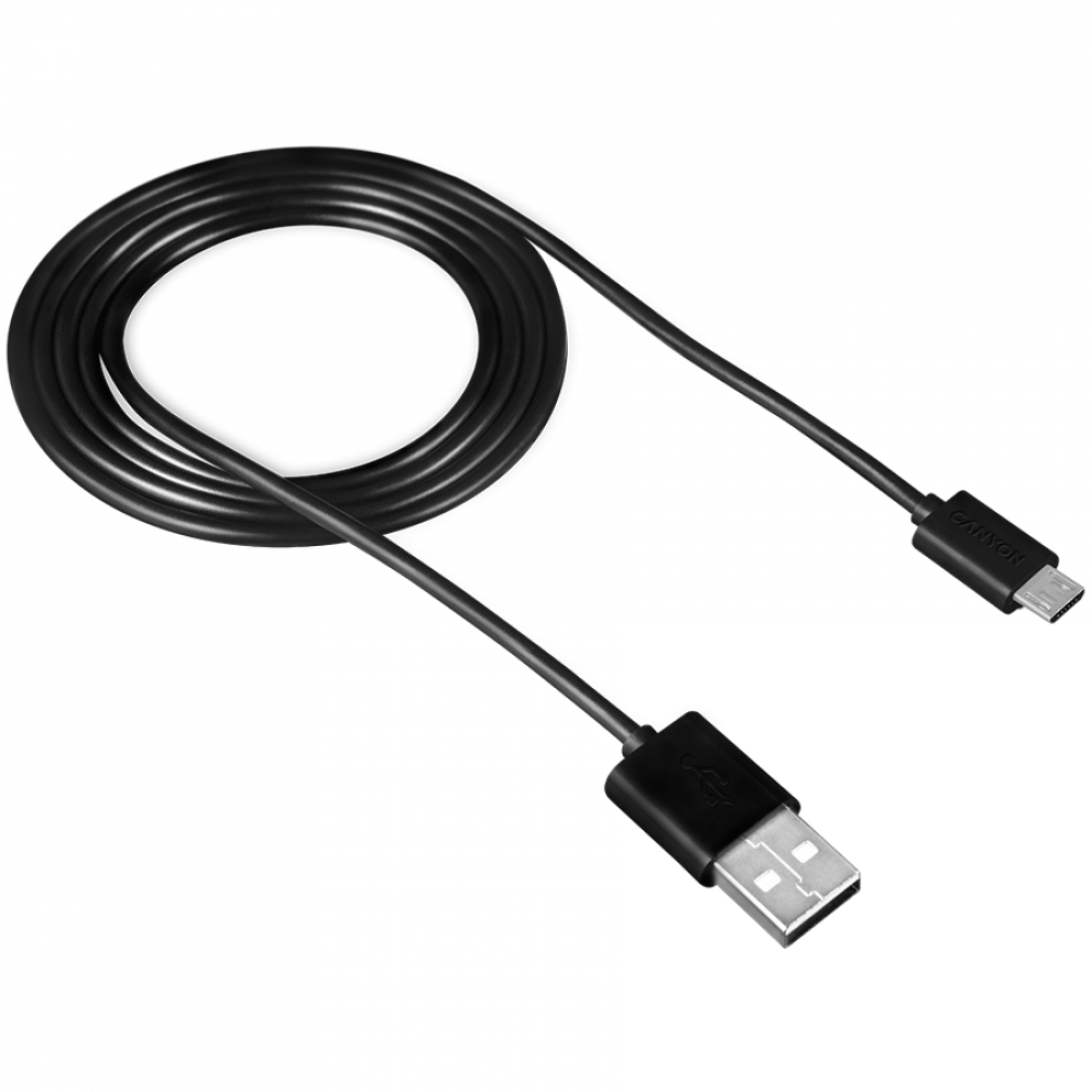 MicroUSB 5W 1m charging cable Canyon UM 1 black