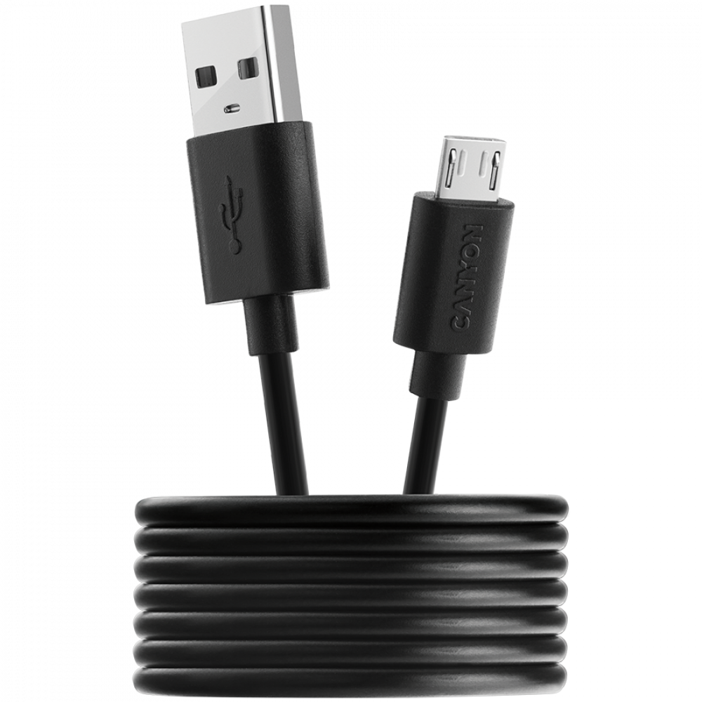 MicroUSB 5W 1m charging cable Canyon UM 1 black